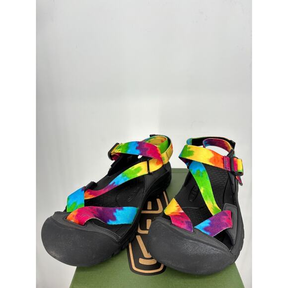 Keen Zerraport II TIE DYE Black Hiking Sport Sandals Mens 11 Tie Dye 1022419 NEW main image 5